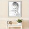 ArtToFrames 28x34" Matted Picture Frame with 24x30" Single Mat Photo Opening Framed in 1.25" White and 2" Mat (FWM-4098-28x34)